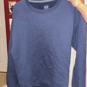 Fruit of the Loom Navy Blue Crewneck Sweatshirt